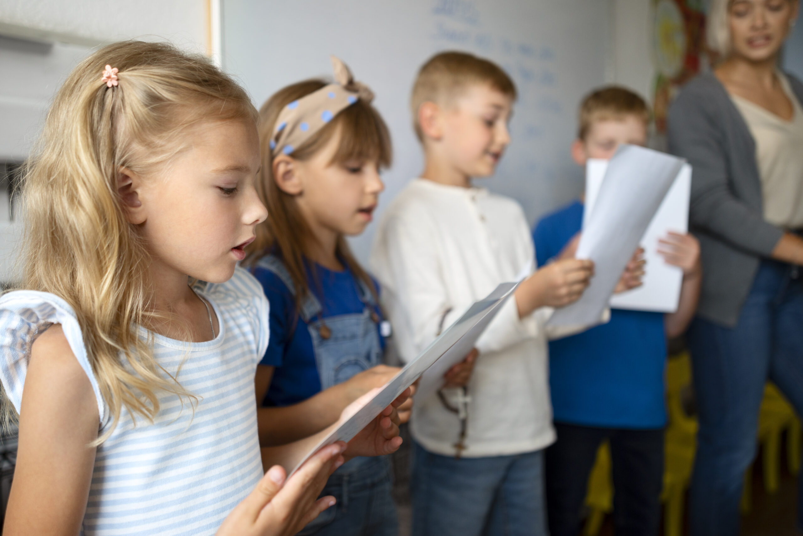 Auftritt der Kinder aus der Musikalischen Früherziehung